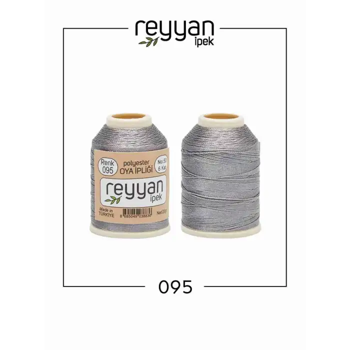 Reyyan İpek 20 gr. Polyester Oya İpi-095