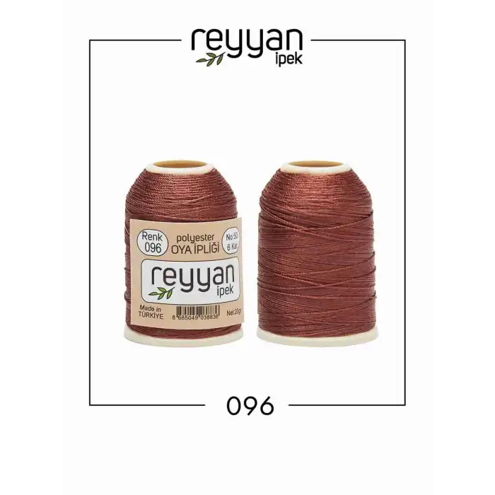Reyyan İpek 20 gr. Polyester Oya İpi-096