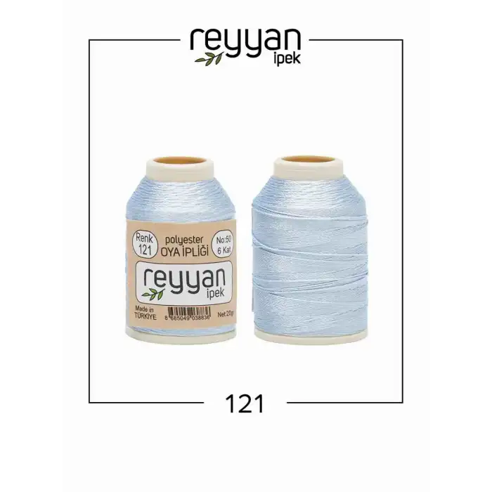 Reyyan İpek 20 gr. Polyester Oya İpi-121