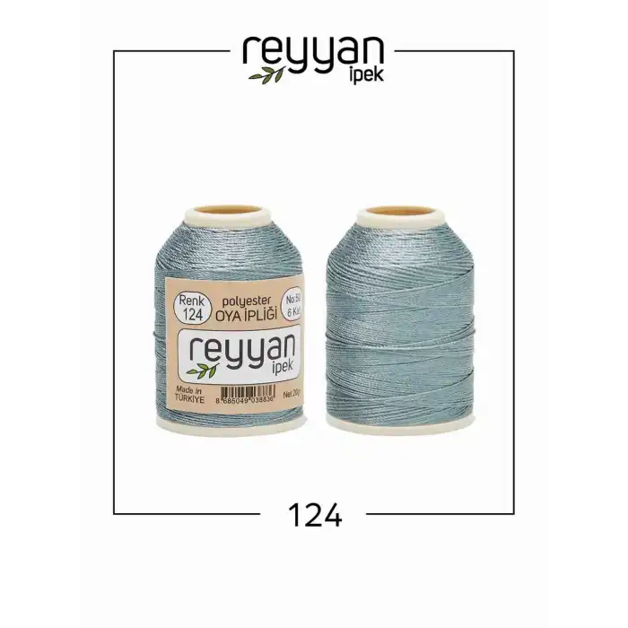 Reyyan İpek 20 gr. Polyester Oya İpi-124