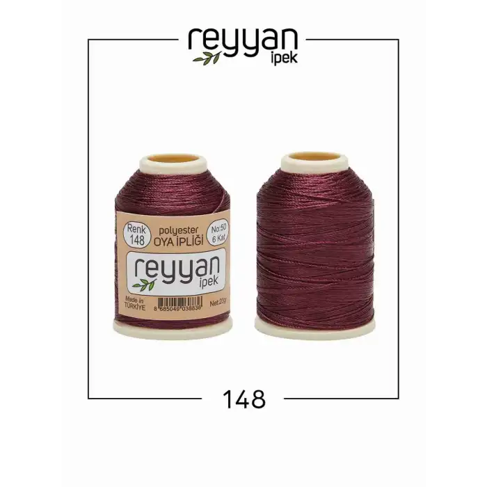 Reyyan İpek 20 gr. Polyester Oya İpi-148