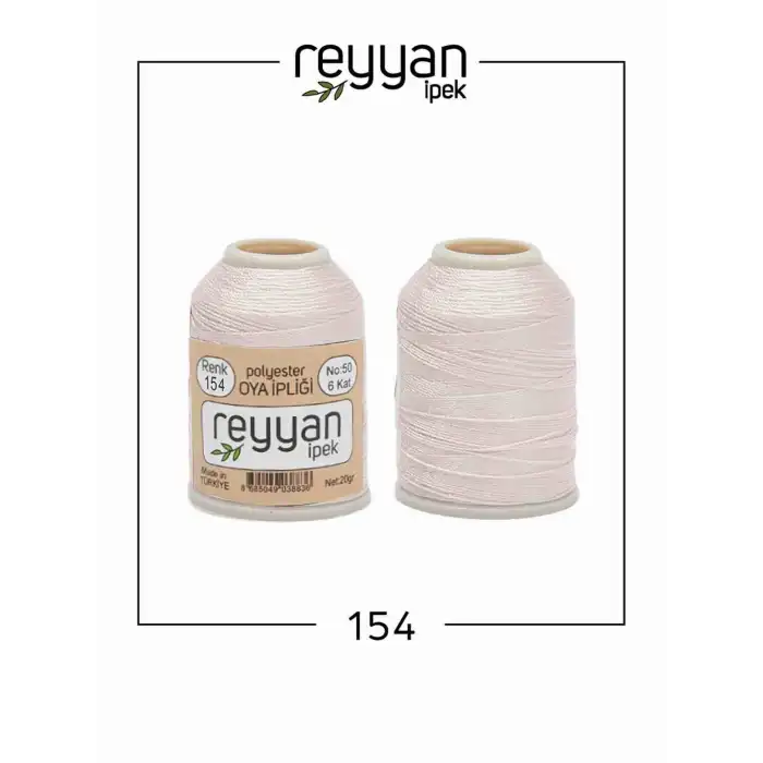 Reyyan İpek 20 gr. Polyester Oya İpi-154