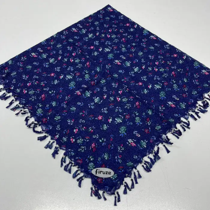 Firuze Sökme Boncuklu Koton Yazma (sm-47-12)