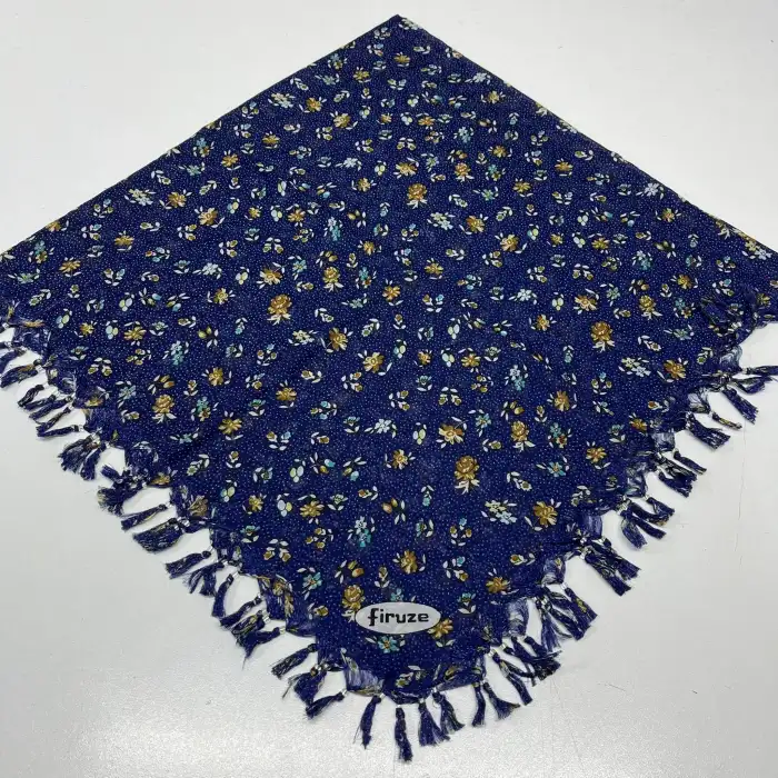 Firuze Sökme Boncuklu Koton Yazma (sm-47-13)