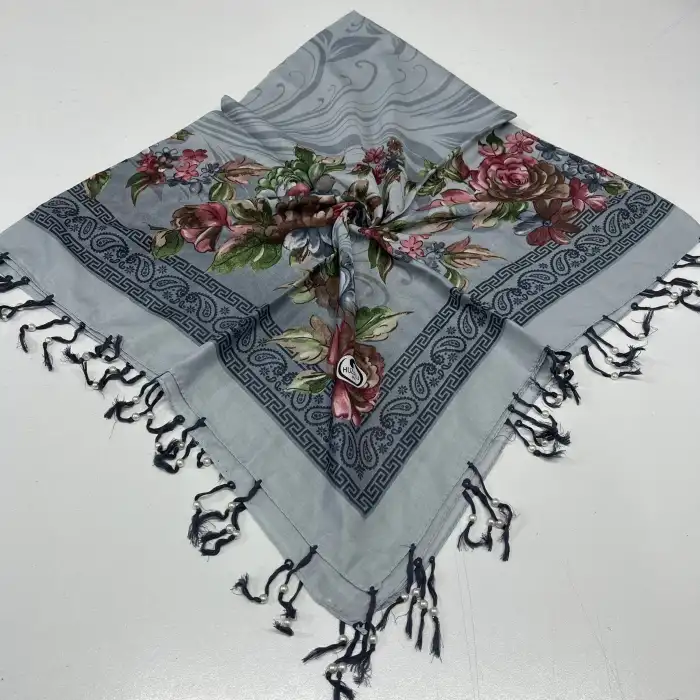 Huzurlu Püsküllü Boncuklu El İşi Yazma (pbs9804)