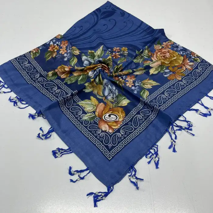 Huzurlu Püsküllü Boncuklu El İşi Yazma (pbs9818)