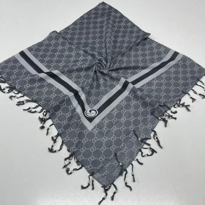 Huzurlu Püsküllü Boncuklu El İşi Yazma (pbs9907)