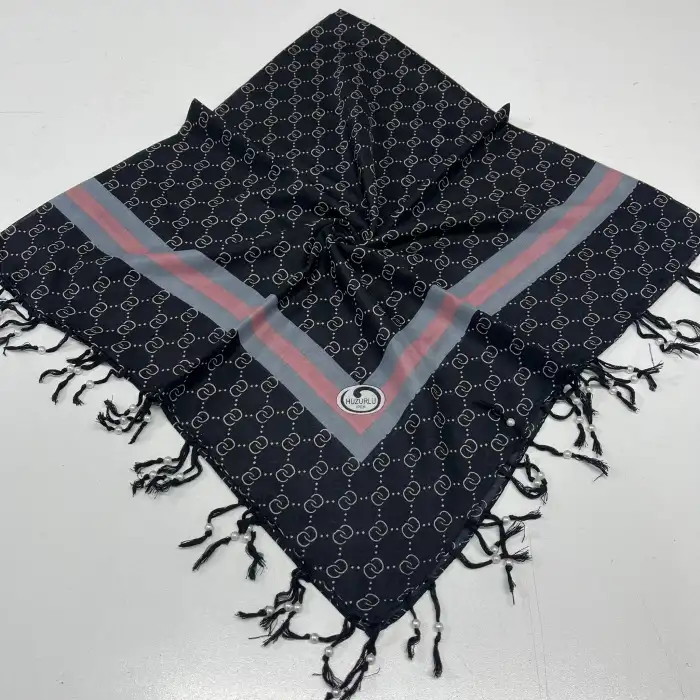 Huzurlu Püsküllü Boncuklu El İşi Yazma (pbs9914)