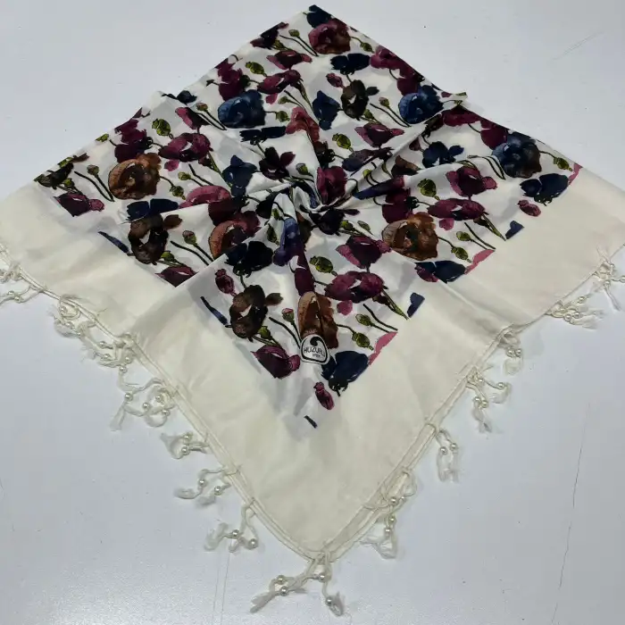 Huzurlu Püsküllü Boncuklu El İşi Yazma (pbs9711)