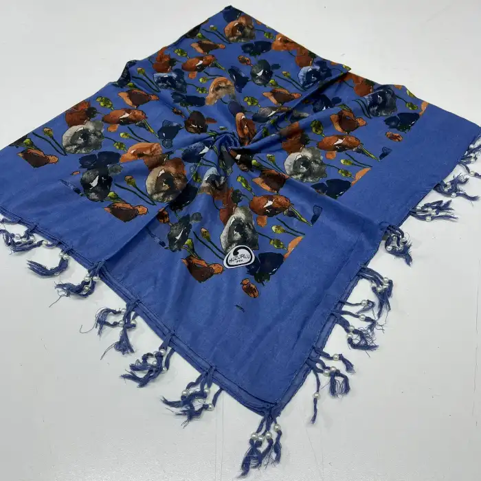 Huzurlu Püsküllü Boncuklu El İşi Yazma (pbs9712)