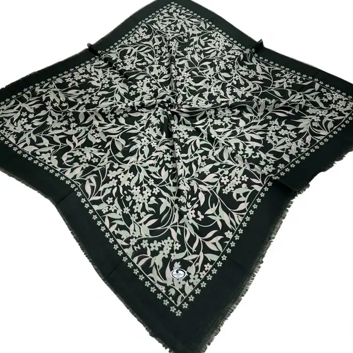 Huzurlu Flamlı Koton Eşarp (FE533-13)