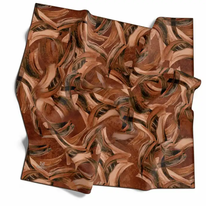 Mono Scarfs El Dikişli Dijital Soft Eşarp-soft08-05