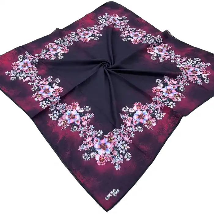 Bonjela El Dikişli Dijital Soft Eşarp-soft19-05