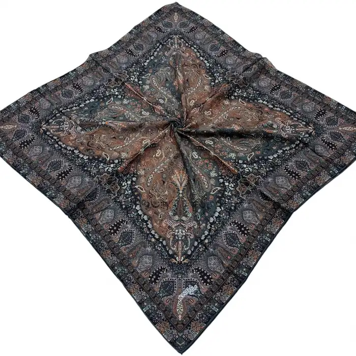 Bonjela El Dikişli Dijital Soft Eşarp-soft20-03