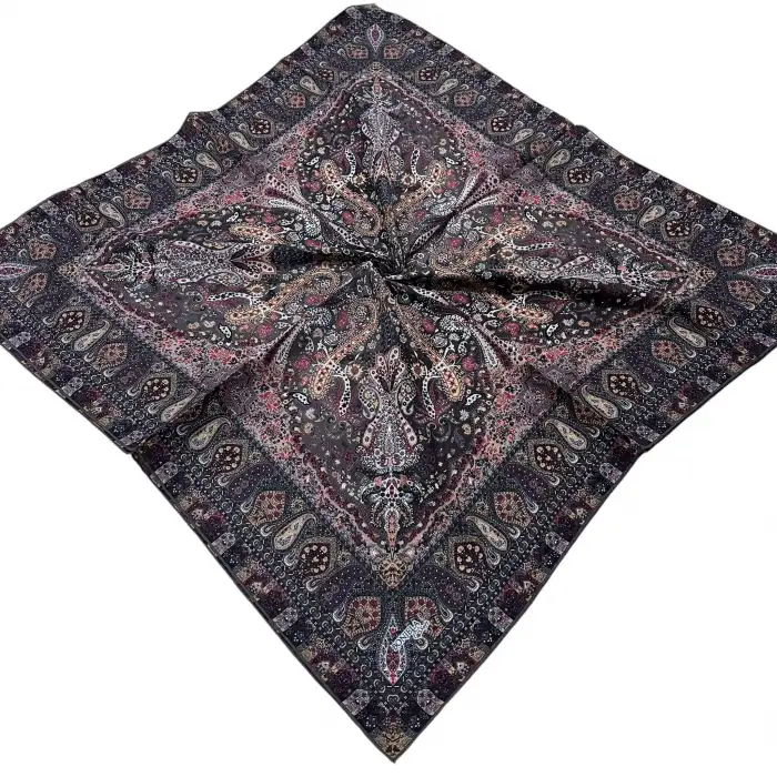 Bonjela El Dikişli Dijital Soft Eşarp-soft20-04
