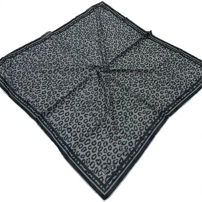 Locella El Dikişli Dijital Soft Eşarp-soft23-08