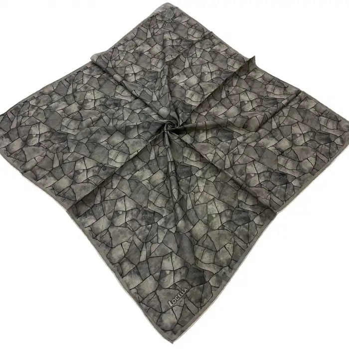 Locella El Dikişli Dijital Soft Eşarp-soft26-02