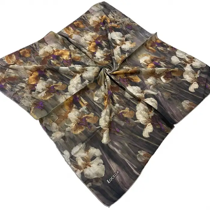 Locella El Dikişli Dijital Soft Eşarp-soft28-06