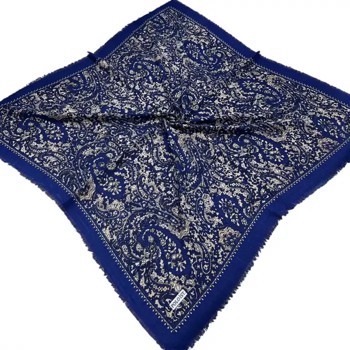 Poloist Flamlı Koton Eşarp (FE538-01)