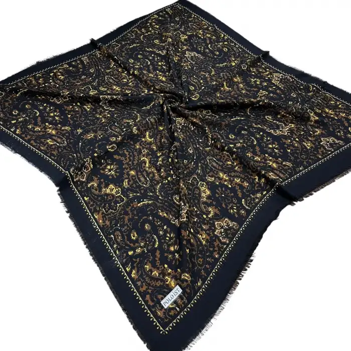 Poloist Flamlı Koton Eşarp (FE538-18)