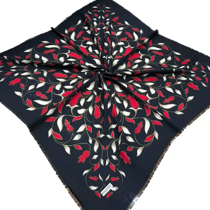 Poloist Flamlı Koton Eşarp (FE540-06)
