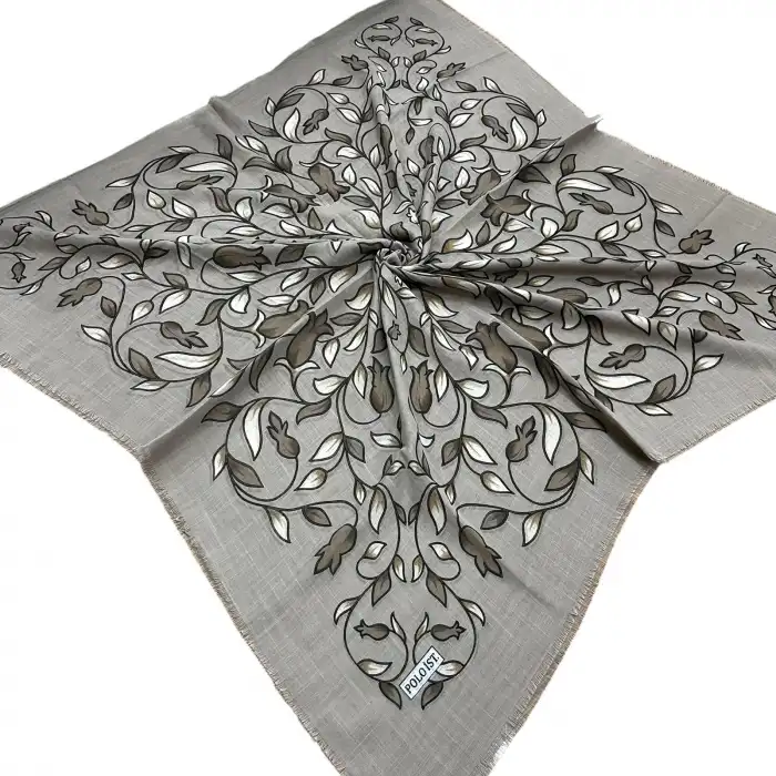 Poloist Flamlı Koton Eşarp (FE540-07)