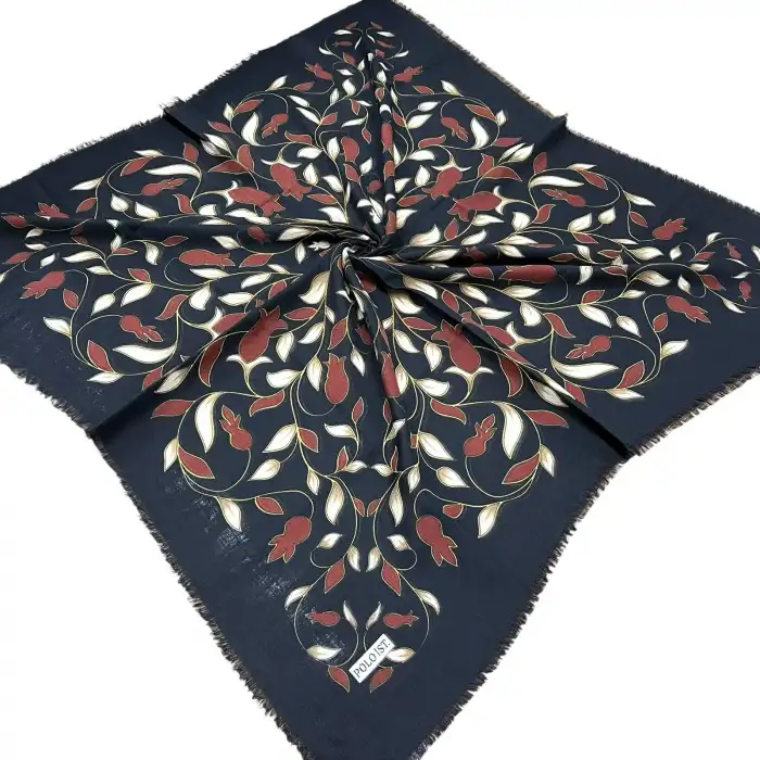 Poloist Flamlı Koton Eşarp (FE540-20)