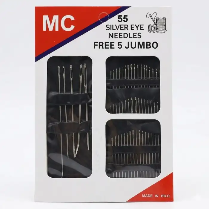MC Jumbo 55li Metal İğne Seti (1 Paket) (İS01)
