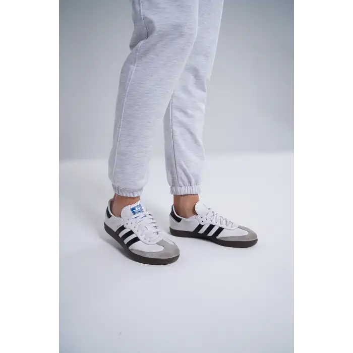 Gri Kadın Pamuk Jogger Eşofman Altı-(jg01-02)