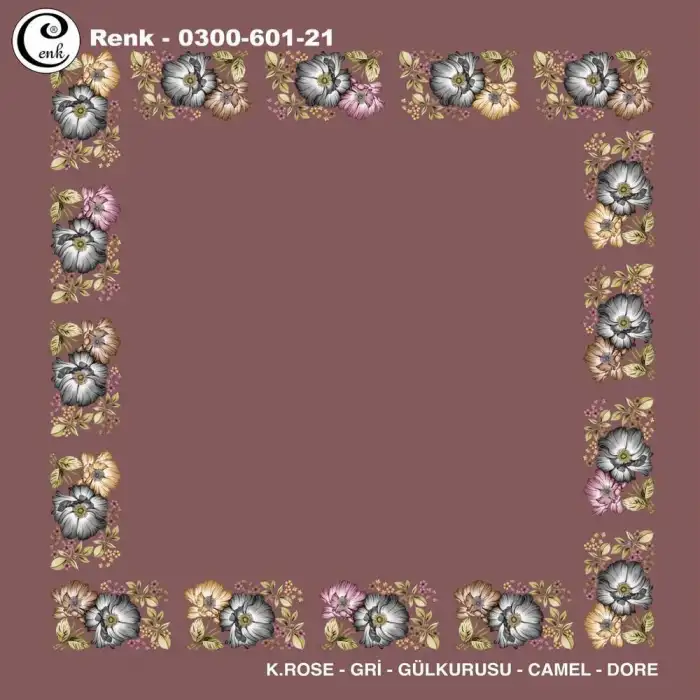 Cenk 100cm Ortası Boş Oyalık Yazma (Cnk-601-21)