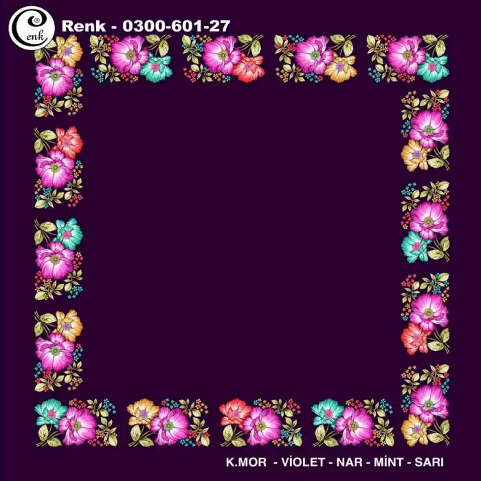 Cenk 100cm Ortası Boş Oyalık Yazma (Cnk-601-27)