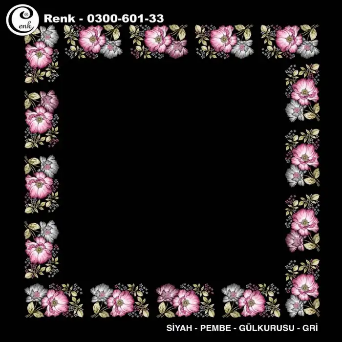 Cenk 100cm Ortası Boş Oyalık Yazma (Cnk-601-33)