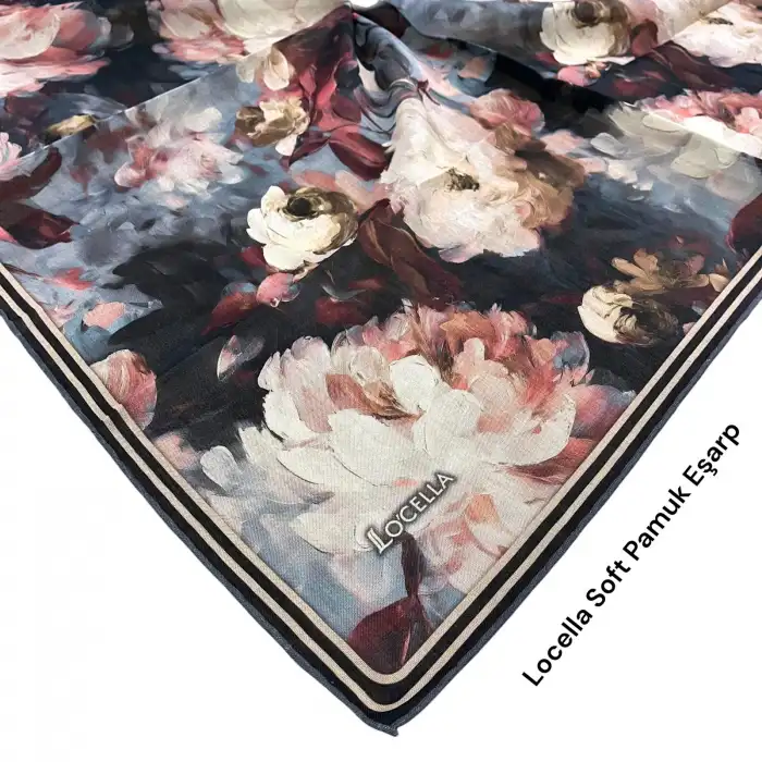 Locella Soft Pamuk Eşarp-soft57-03