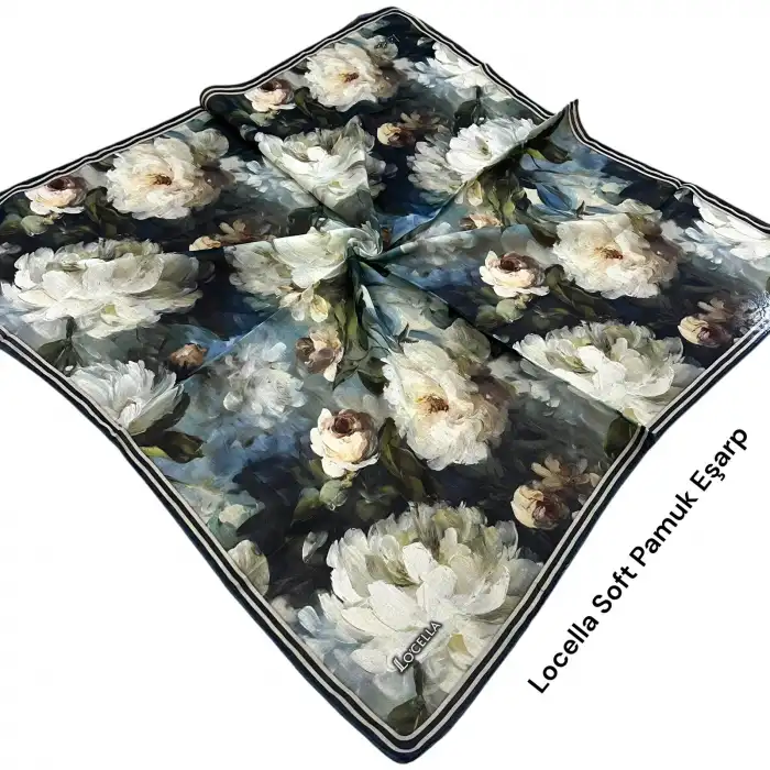 Locella Soft Pamuk Eşarp-soft57-04