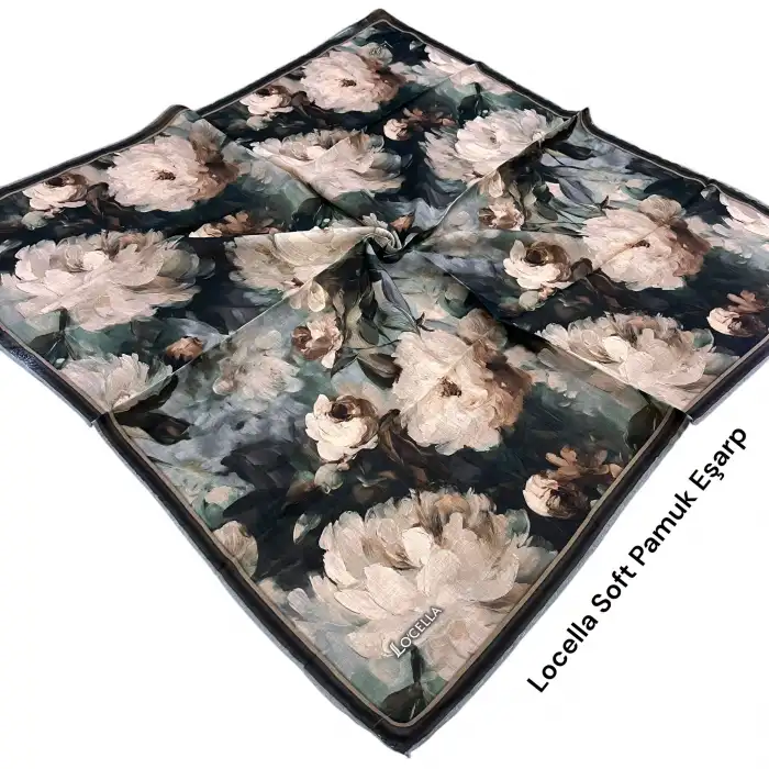 Locella Soft Pamuk Eşarp-soft57-07