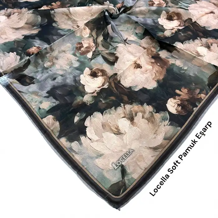 Locella Soft Pamuk Eşarp-soft57-07