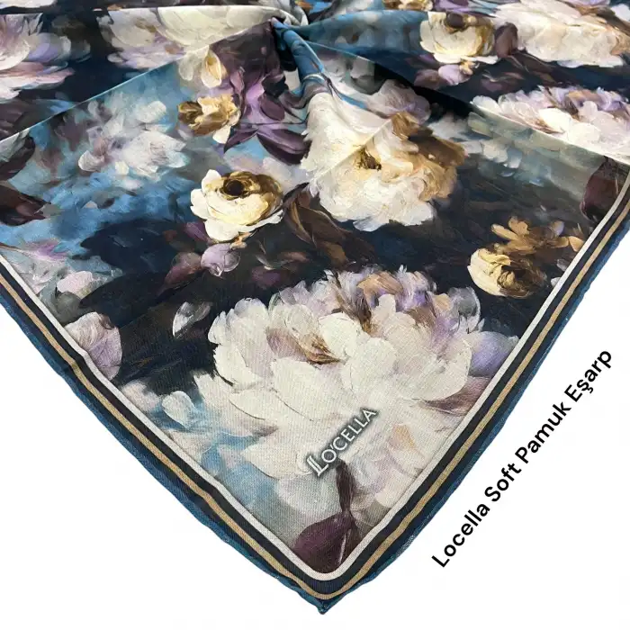 Locella Soft Pamuk Eşarp-soft57-08