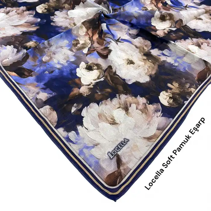 Locella Soft Pamuk Eşarp-soft57-09
