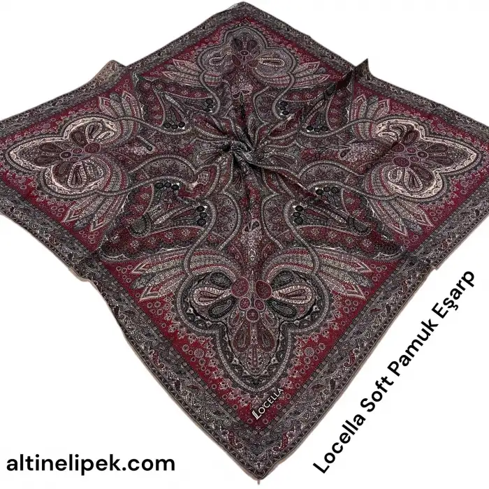 Locella Soft Pamuk Eşarp-soft60-03