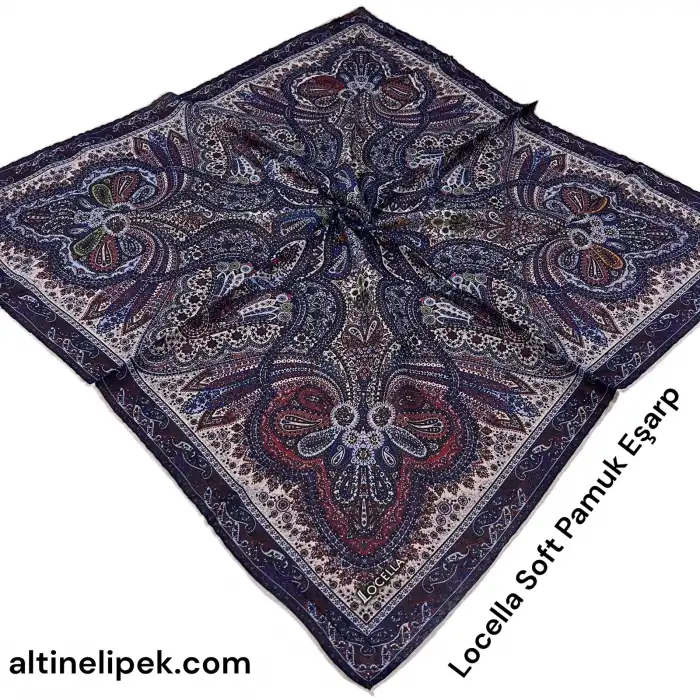 Locella Soft Pamuk Eşarp-soft60-05