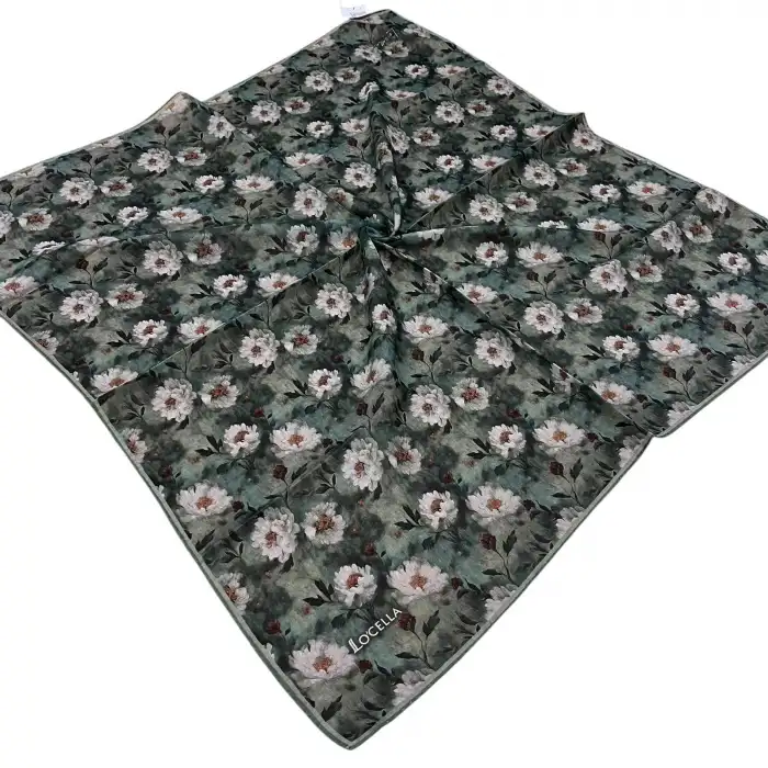 Locella El Dikişli Dijital Soft Eşarp-soft29-07