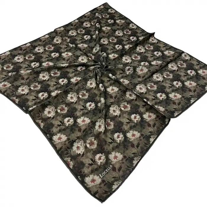 Locella El Dikişli Dijital Soft Eşarp-soft29-05