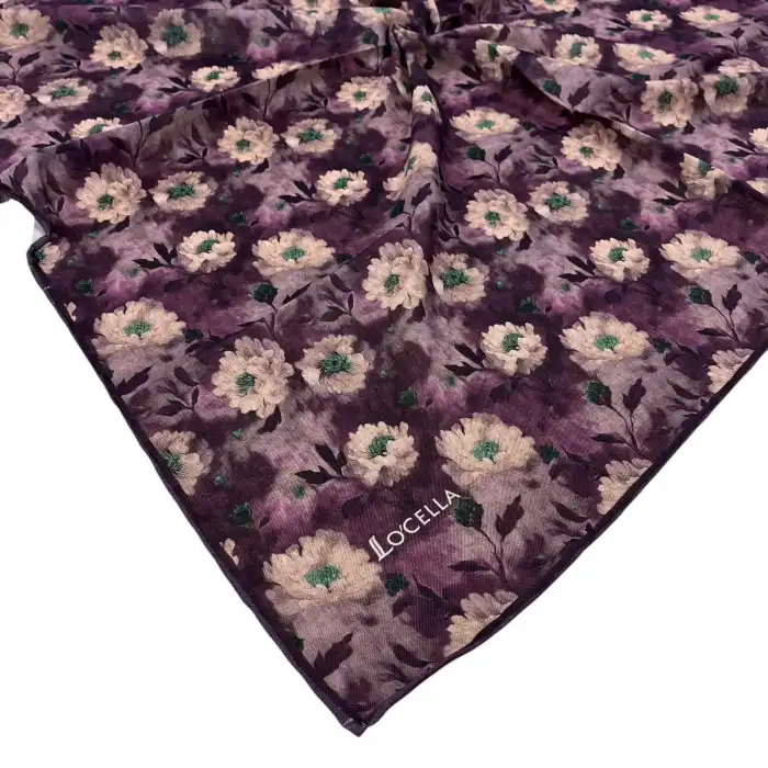Locella El Dikişli Dijital Soft Eşarp-soft29-13