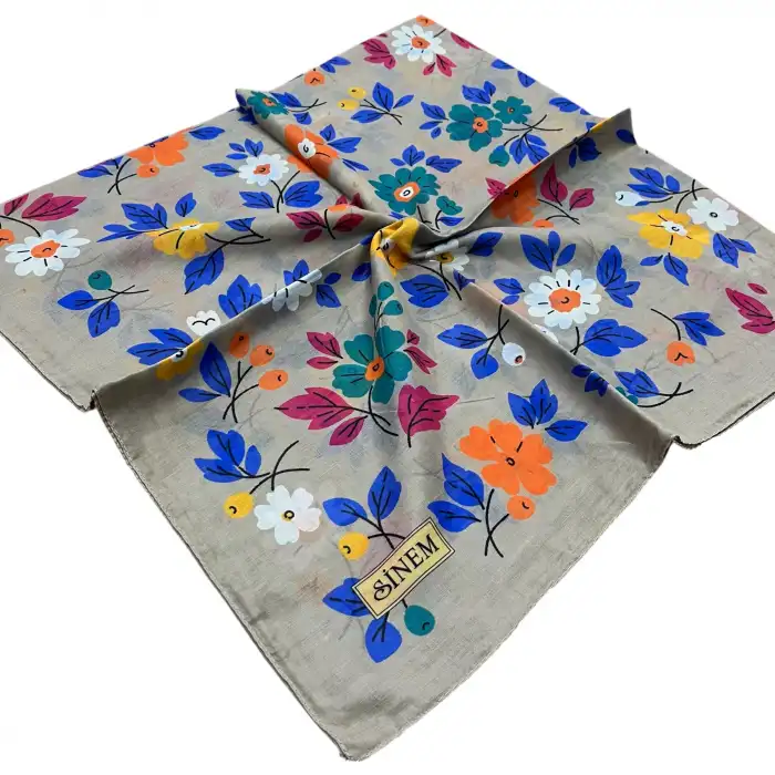 Sinem Desenli Dikişli Yazma (Snd8506)
