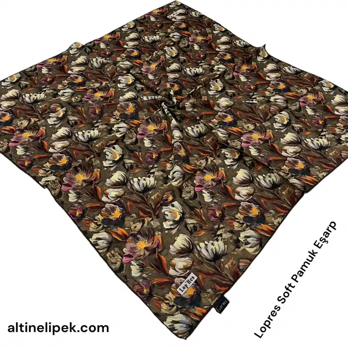 Lopres Soft Pamuk Eşarp-(soft64-01)