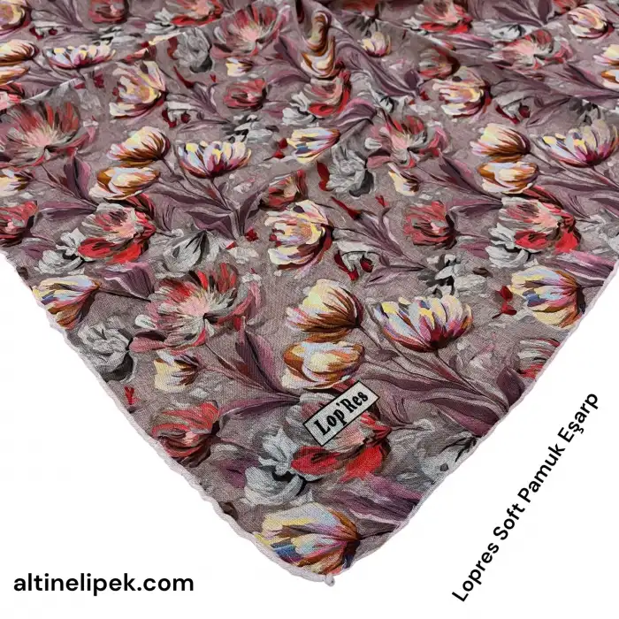 Lopres Soft Pamuk Eşarp-(soft64-06)