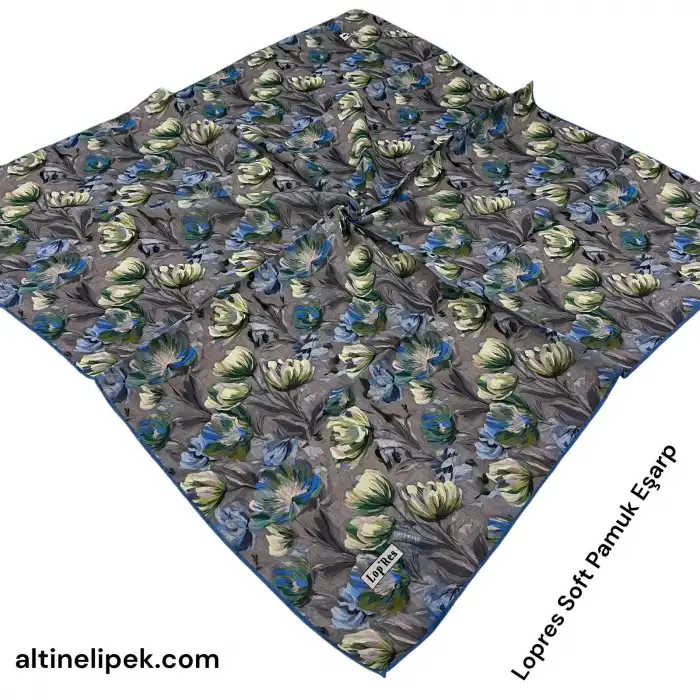 Lopres Soft Pamuk Eşarp-(soft64-11)