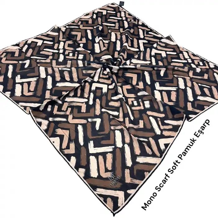 Mono Scarfs El Dikişli Dijital Soft Eşarp-soft07-01