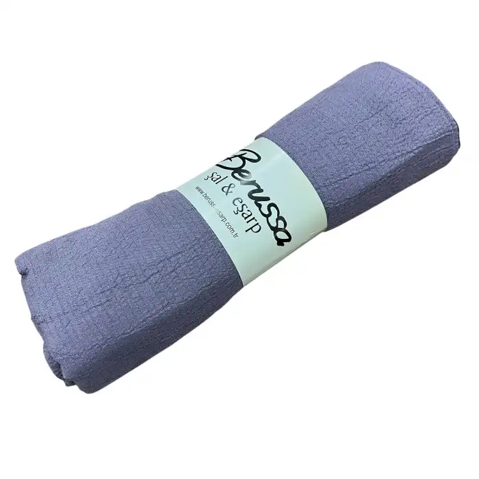 Mio Caz Şal - (Mavi Gri) - (MCA01-19)