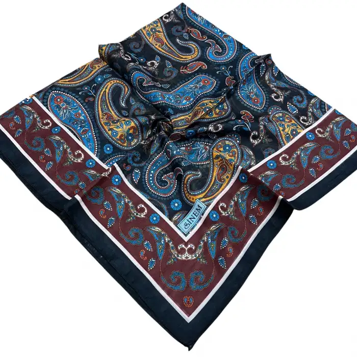 Sinem Desenli Dikişli Yazma (Snd8010)